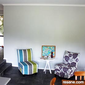 Coloured dining room