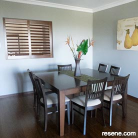 Japanese inspired dining room