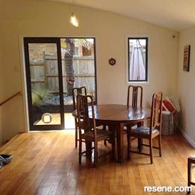 White dining room