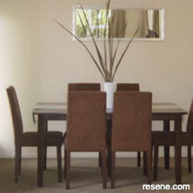 Neutral dining room