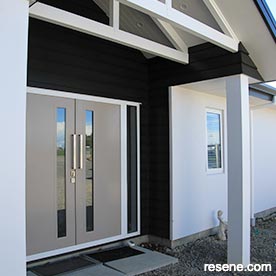 Modern home entry