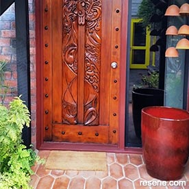 Carved doorway 