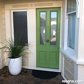 Villa front door