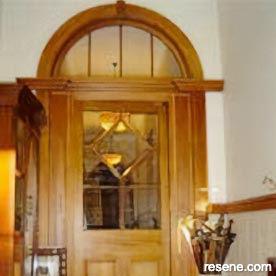 Traditional entranceway