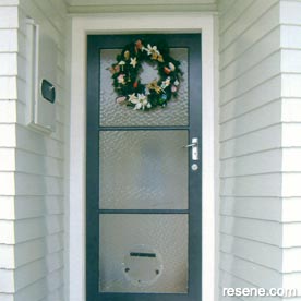 A welcoming entrance