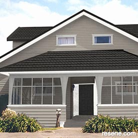 Popular exterior looks using Resene EzyPaint virtual painting software