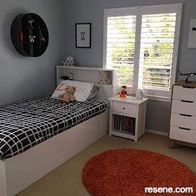 Colouring a big boys room 