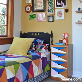 A hand made room with love