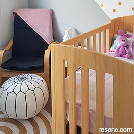 Baby girls nursery