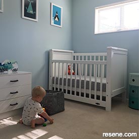 Pale childrens room