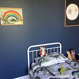 Blue kid's room