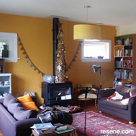 Yellow lounge