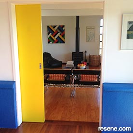 Doorway to lounge area