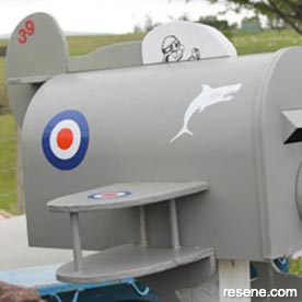 Painted letterbox