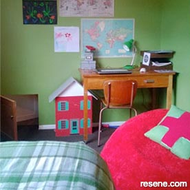 Green spare room