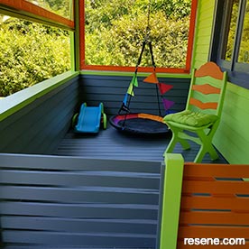 Cuban style porch