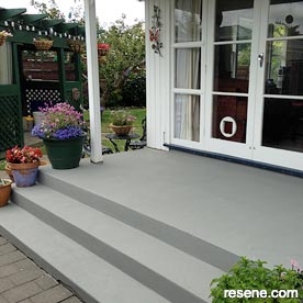 Grey stairs