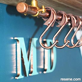 Bright mudroom