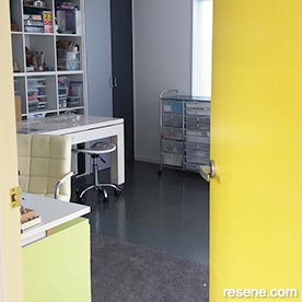 Colourful studio