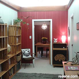 Red hallway