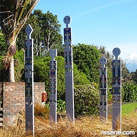 Painted sentinels