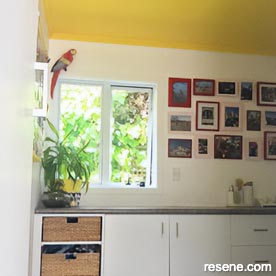 A bright and sunny laundry