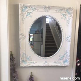 Painted mirror project