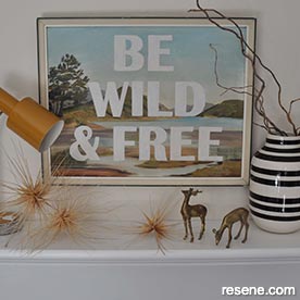 DIY quote art