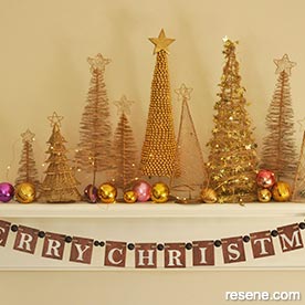 Christmas bunting project