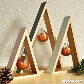 Triangle Christmas tree