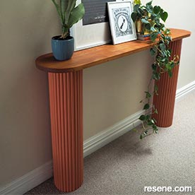 Dowel side table