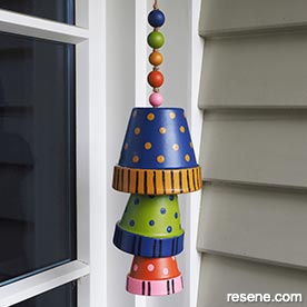 Terracotta wind chime 