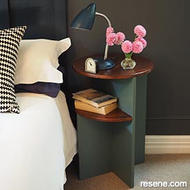Round side table 