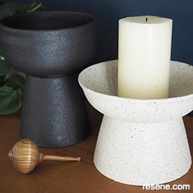 Sandtex footed bowls