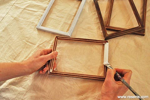 Step 3 - Paint frames