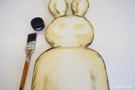 Step 6 - Welcome easter bunny