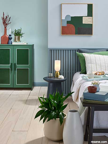 A bedroom retreat