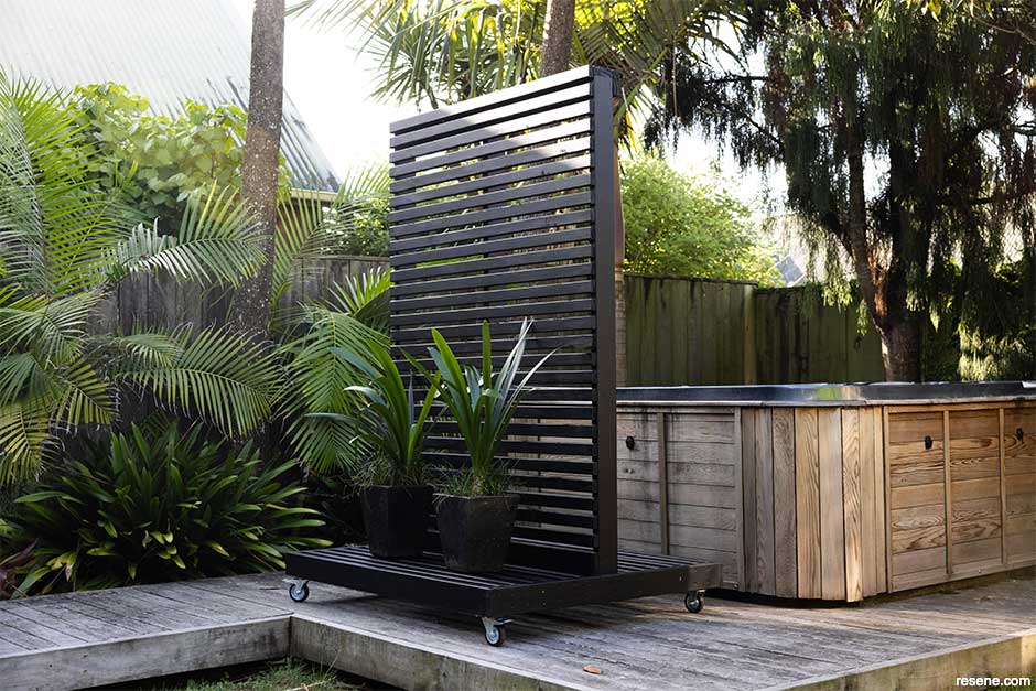 Build a privacy screen