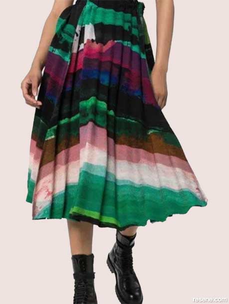 Issey Miyake skirt
