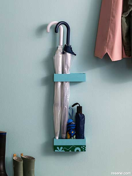 Make an umbrella holder