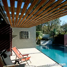 Outdoor room with a view 