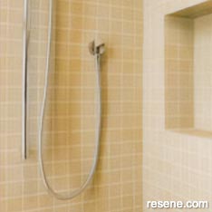 Tiling a bathroom