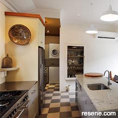 Kitchen of many colours