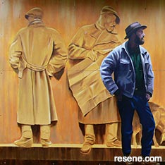 Colourful people – on a grand scale