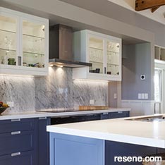 Two kitchens, two styles 