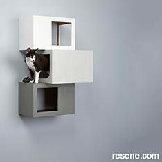 Make this cube-style cat tree