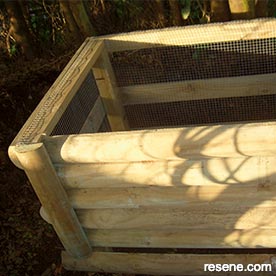 Building a compost bin