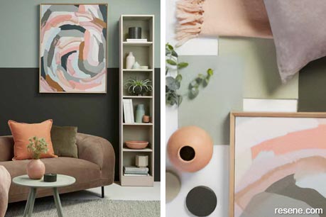 A stroke of genius lounge and moodboard