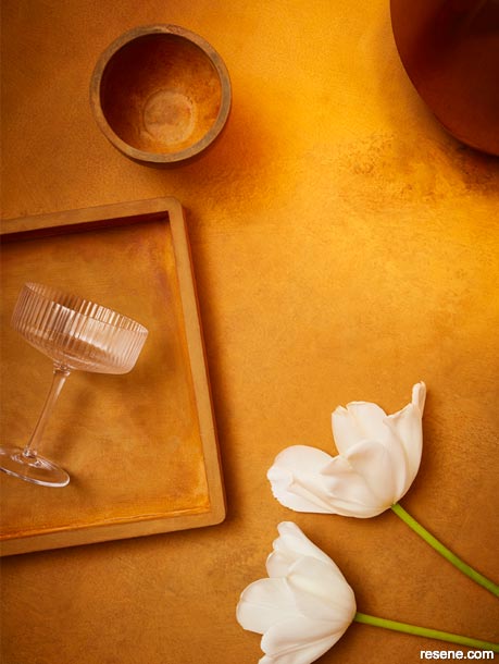 A burnished glow - Mood board