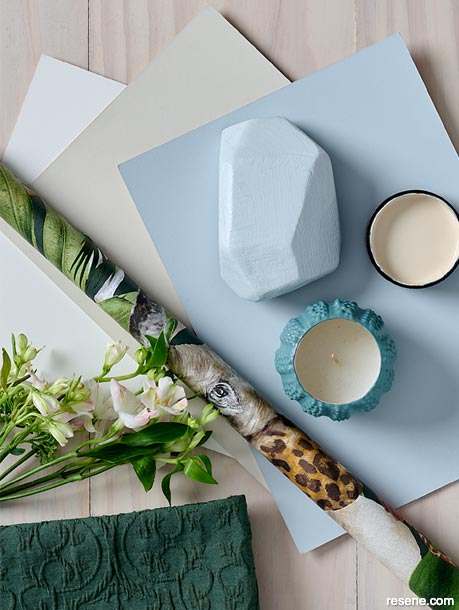 Soothing tranquility - Mood board